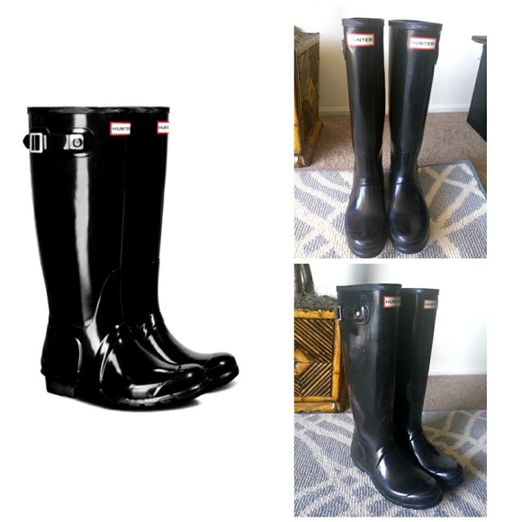 Hunter Shoes - Hunter™ classic tall glossy rain boots